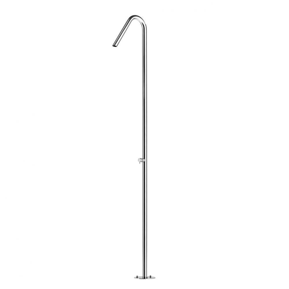 ''Twiggy'' Free Standing Single Supply Shower Unit - Concealed Shower Head