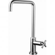 Outdoor Shower CAP-1000-D1 - Kitchen Faucet - ''Smooth'' Single Supply Cross Handle