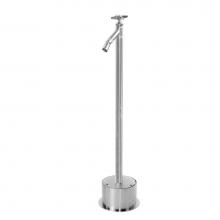 Outdoor Shower FSFS-200-CHV - Free Standing Single Supply Cross Handle Foot Shower