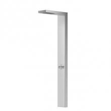 Outdoor Shower FTA-P22T-C-ADA - ''In & Out'' Wall Mount Single Supply Shower Panel - ADA Metered Push Valv