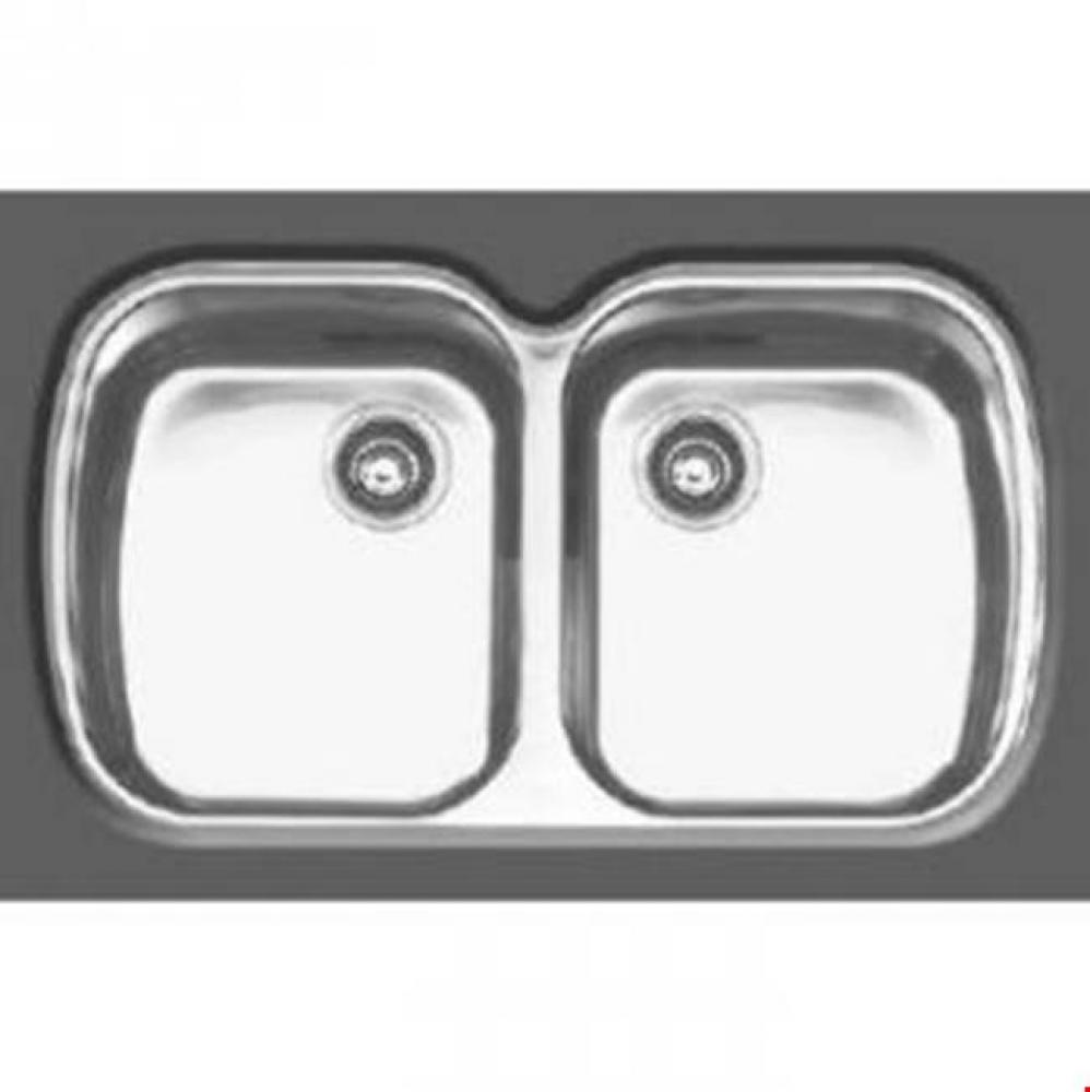 DOUBLE COMPARTMENT UNDERMOUNT SINKS