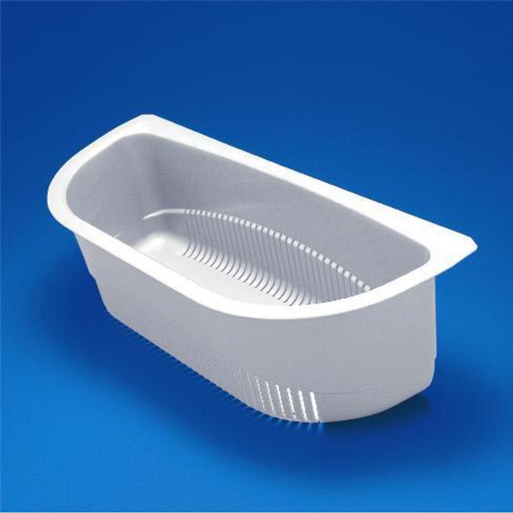 White D Shaped Colander for 700 & 800