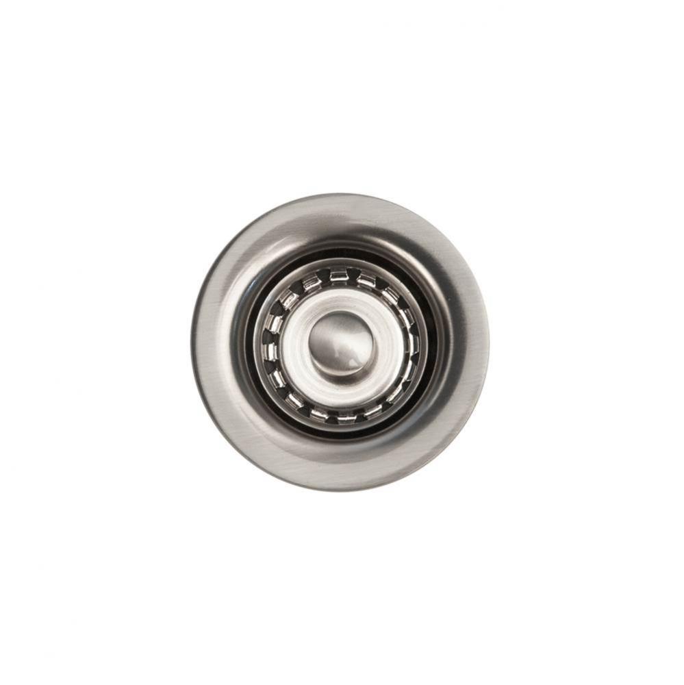 2'' Bar Basket Strainer Drain - Brushed Nickel