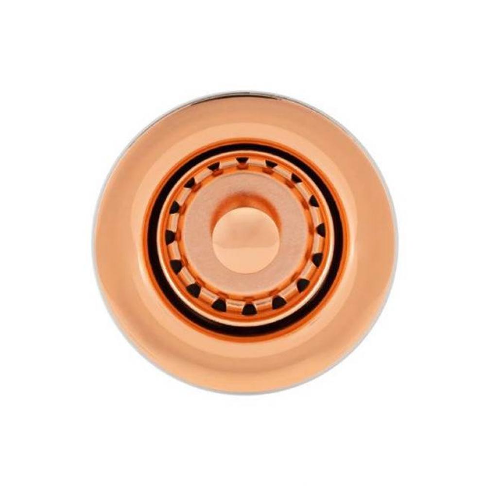 2'' Bar Basket Strainer Drain Polished Copper