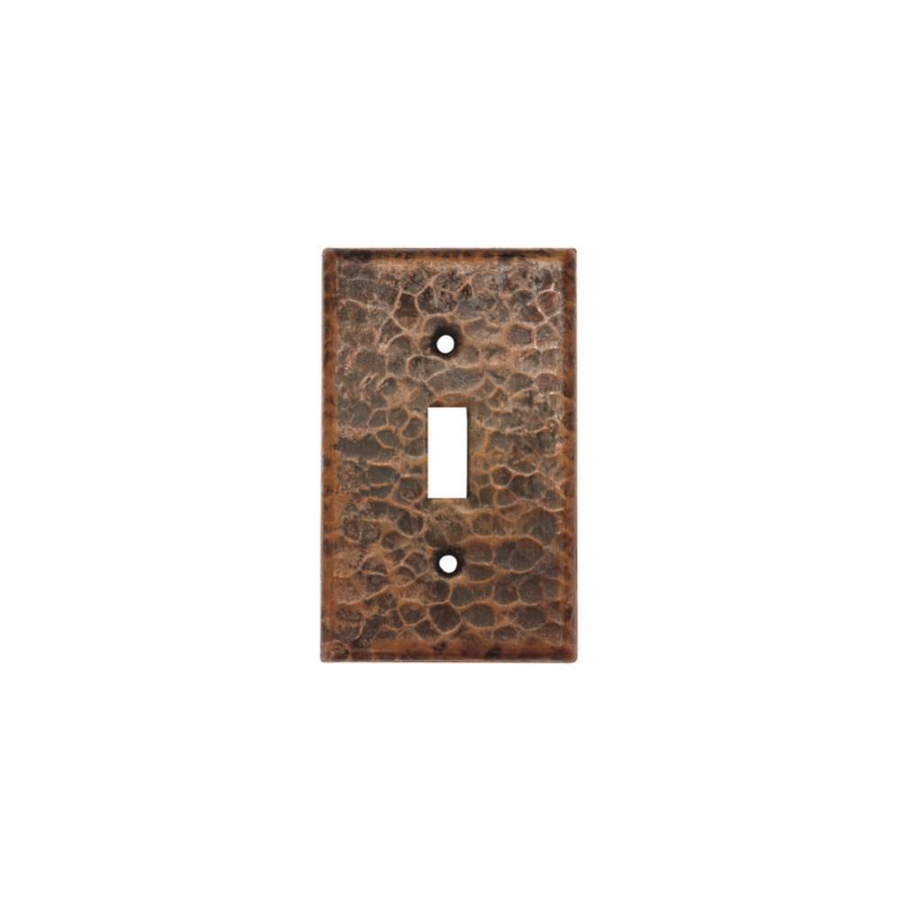 Copper Switchplate Single Toggle Switch Cover