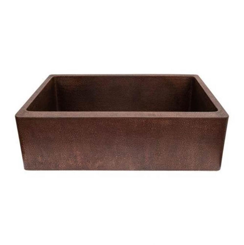 33'' Terra Firma Copper Kitchen Apron Single Basin Sink