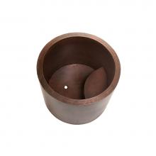 Premier Copper Products BTR45DB - Japanese Style Soaker Hammered Copper Bathtub