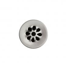 Premier Copper Products D-207BN - 1.5'' Non-Overflow Grid Bathroom Sink Drain - Brushed Nickel