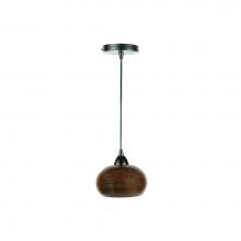 Premier Copper Products L600DB - Hand Hammered Copper 7'' Globe Pendant Light
