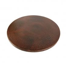 Premier Copper Products LS20DB - 20'' Hand Hammered Copper Lazy Susan