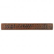 Premier Copper Products T18DBH - 1'' x 8'' Hammered Copper Tile