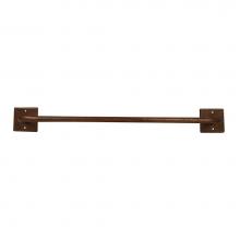 Premier Copper Products TR24DB - 24'' Hand Hammered Copper Towel Bar