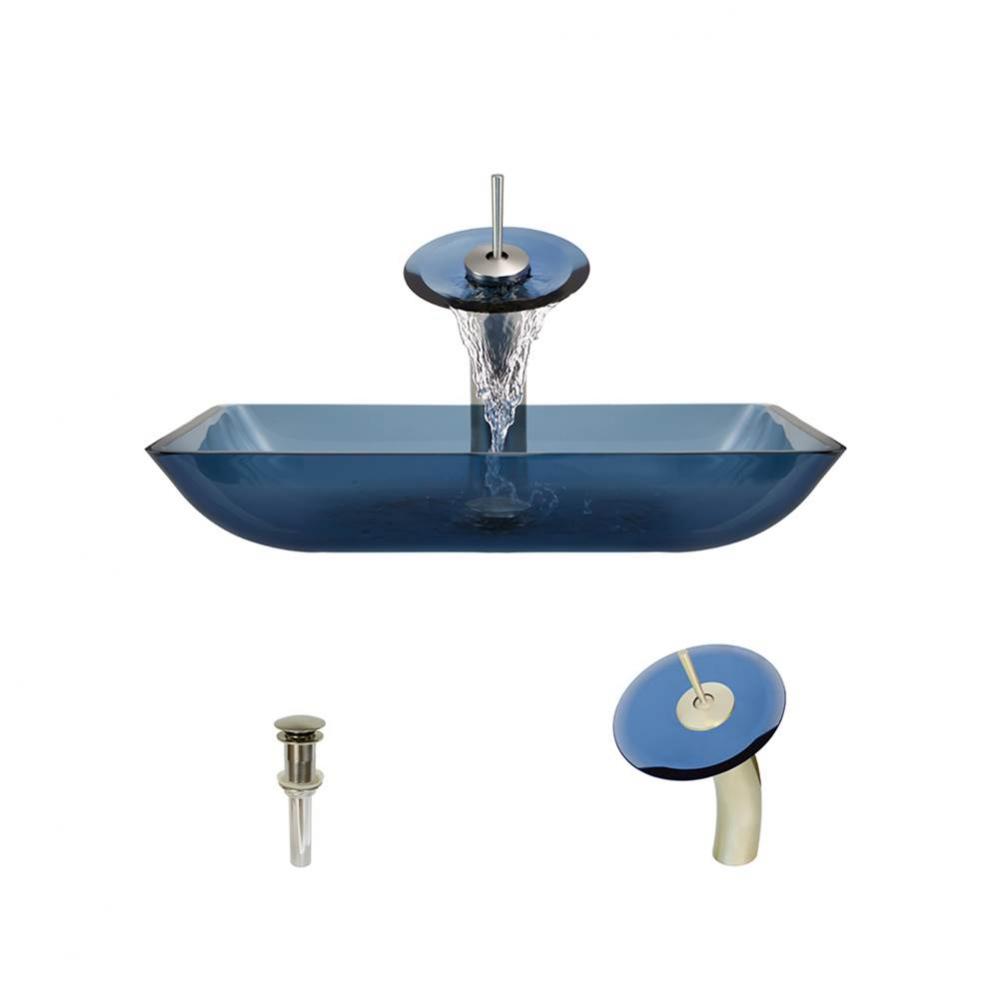 P046 Aqua-BN Bathroom Waterfall Faucet