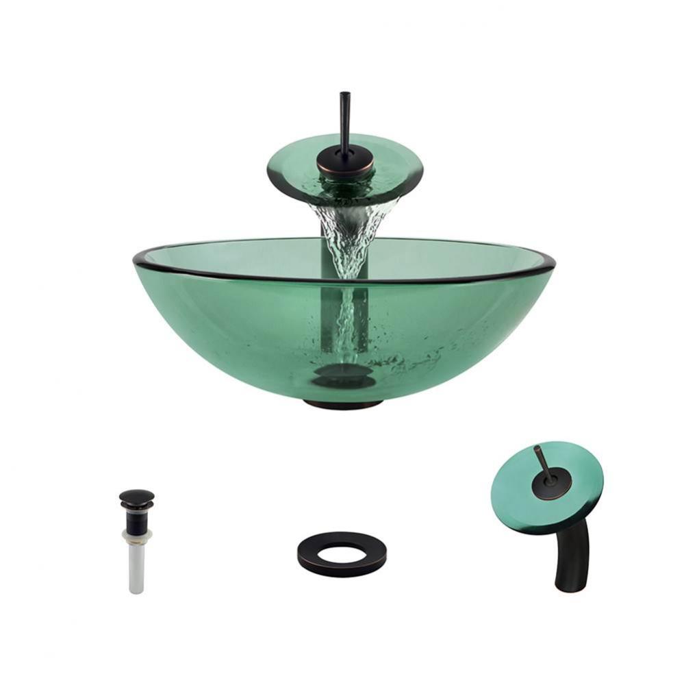 P106 Emerald-ABR Bathroom Waterfall Faucet