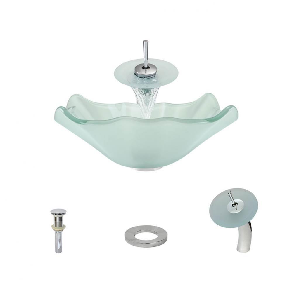 P116-C Bathroom Waterfall Faucet