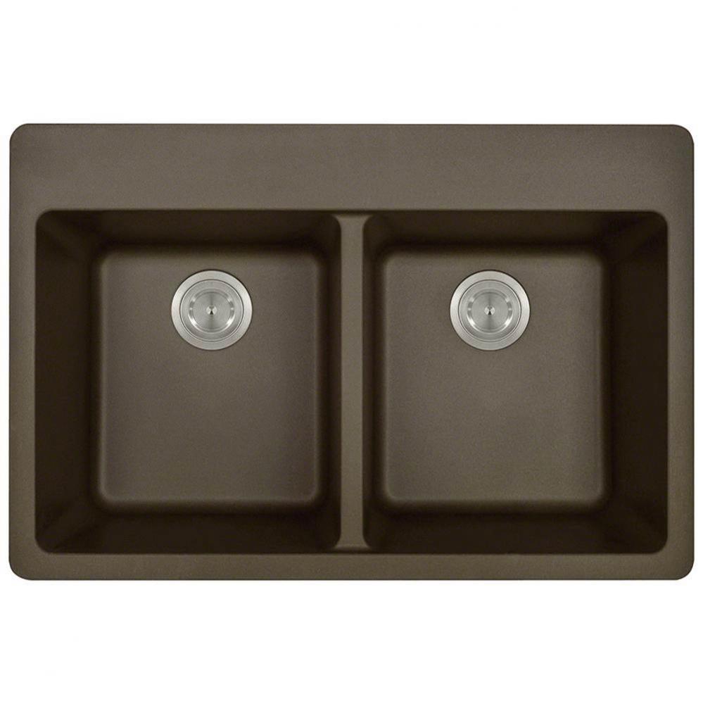 Double Equal Bowl Topmount AstraGranite