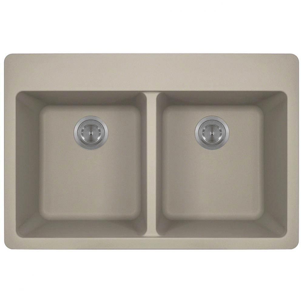 Double Equal Bowl Topmount AstraGranite