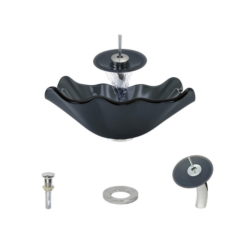 P216-C Bathroom Waterfall Faucet