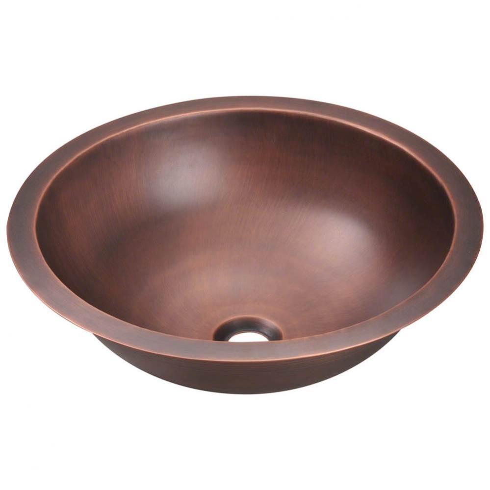 Single Bowl Copper Bathroom