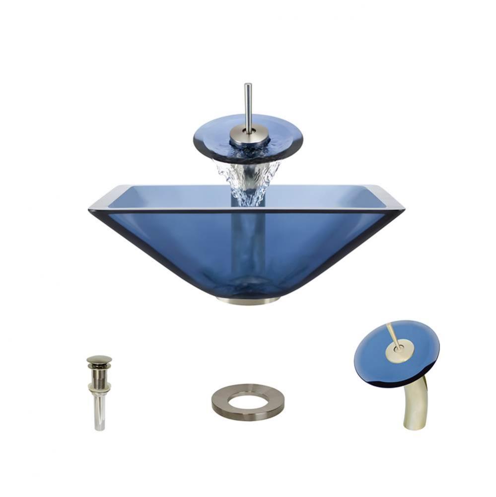 P306 Aqua-BN Bathroom Waterfall Faucet