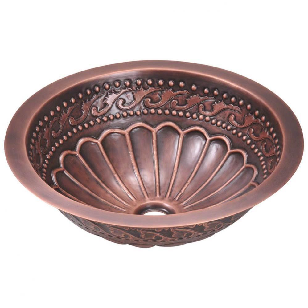 Single Bowl Copper Bathroom