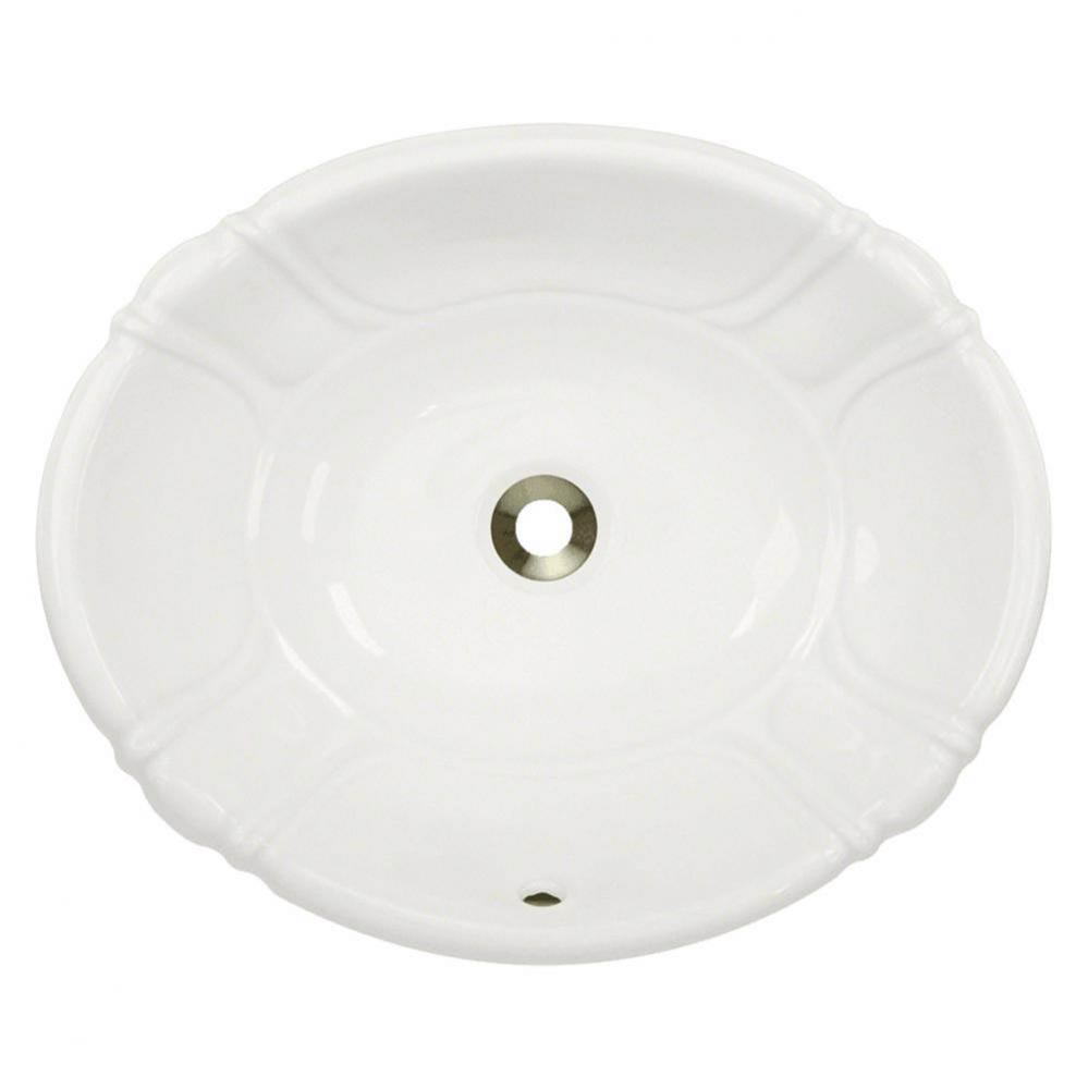 P5181OB Porcelain Vessel / Drop-In