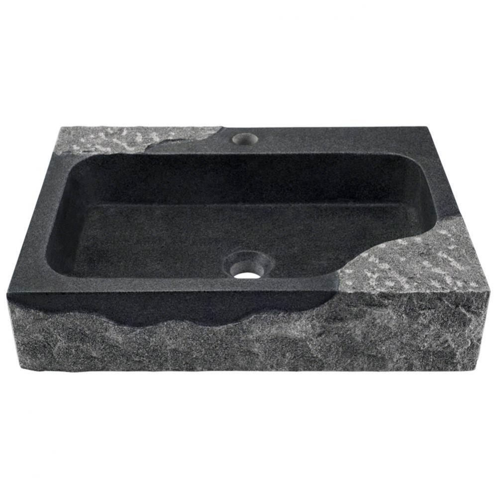 Impala Black Granite Vessel