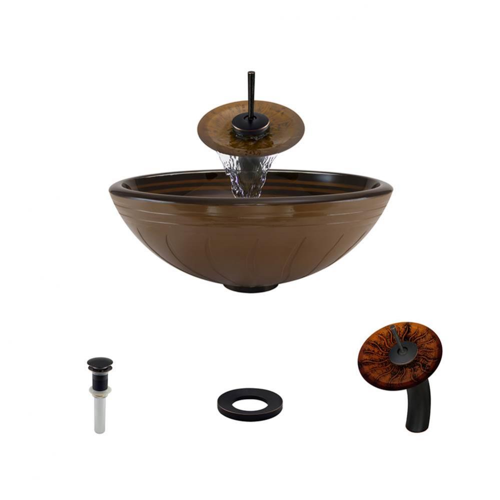 P616-ABR Bathroom Waterfall Faucet