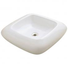 Polaris Sinks P001VB - Pillow Top Porcelain Vessel