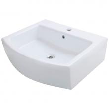 Polaris Sinks P003VW - Porcelain Vessel