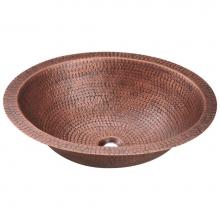 Polaris Sinks P019 - Single Bowl Oval Copper