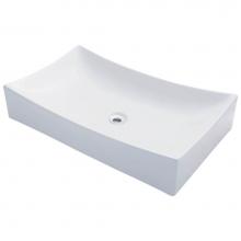 Polaris Sinks P033VW - Porcelain Vessel