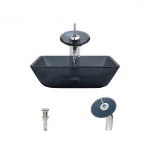 Polaris Sinks P036-C - P036-C Bathroom Waterfall Faucet