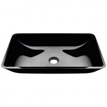 Polaris Sinks P046BL - Colored Glass Vessel Bathroom