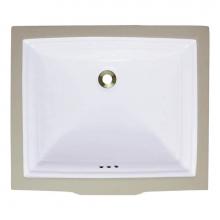 Polaris Sinks P0542UW - P0542UW Rectangular Porcelain