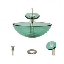 Polaris Sinks P106 E-BN - P106 Emerald-BN Bathroom Waterfall Faucet