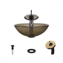 Polaris Sinks P106 Tau-ABR - P106 Taupe-ABR Bathroom Waterfall Faucet