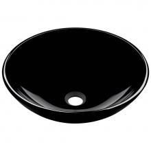 Polaris Sinks P106BL - Dark Colored Glass Vessel