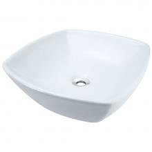 Polaris Sinks P2081VW - Porcelain Vessel