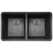 Polaris Sinks P208BL - Double Equal Bowl AstraGranite Kitchen