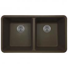 Polaris Sinks P208M - Double Equal Bowl AstraGranite Kitchen