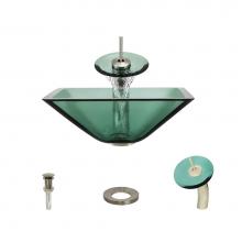 Polaris Sinks P306 E-BN - P306 Emerald-BN Bathroom Waterfall Faucet