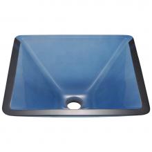Polaris Sinks P306A - Colored Glass Vessel