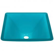 Polaris Sinks P306TQ - Colored Glass Vessel