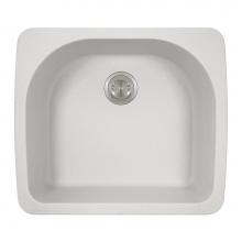 Polaris Sinks P428TW - D-Bowl Topmount AstraGranite