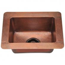 Polaris Sinks P509 - Small Single Bowl Copper