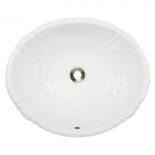 Polaris Sinks P5181OB - P5181OB Porcelain Vessel / Drop-In