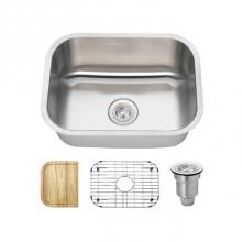 Polaris Sinks P8132-18-ENS - The Polaris P8132 18 Gauge Kitchen