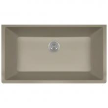 Polaris Sinks P848ST - Large Single Bowl Undermount AstraGranite Kitchen