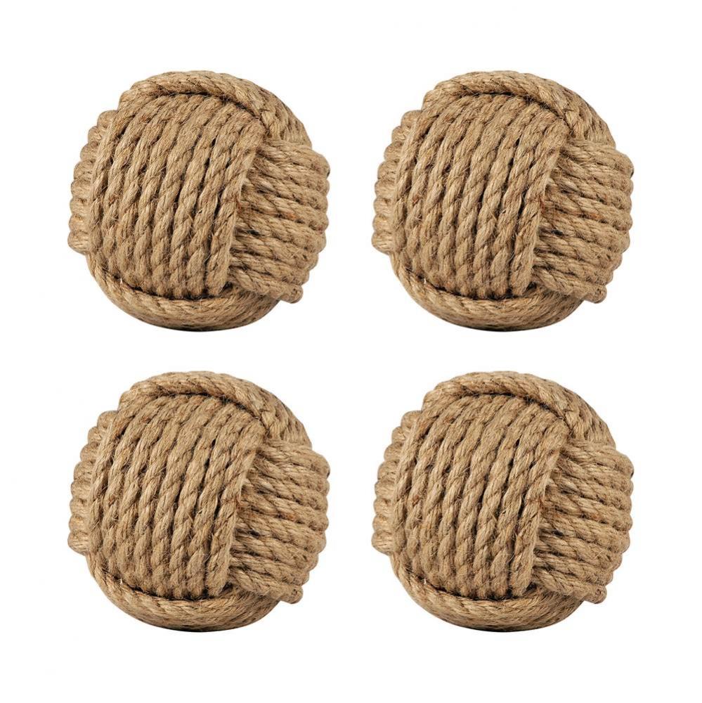 Sailors Knot Set of 4 Spheres -